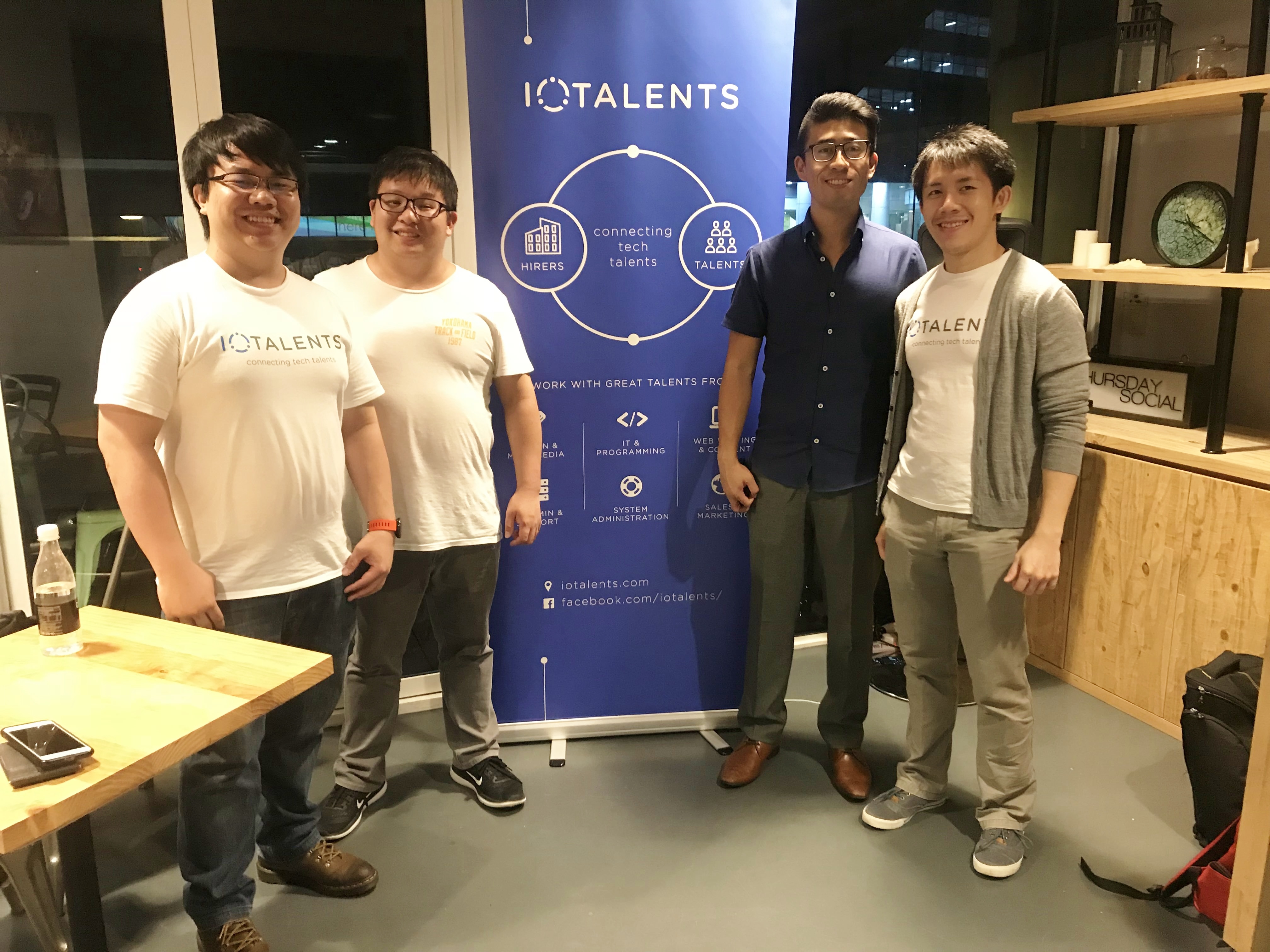 The IoTalents team together with our guest speaker, Kevin Dam. SEO Event Masterclass held at The Hive, in conjunction with NTUC.